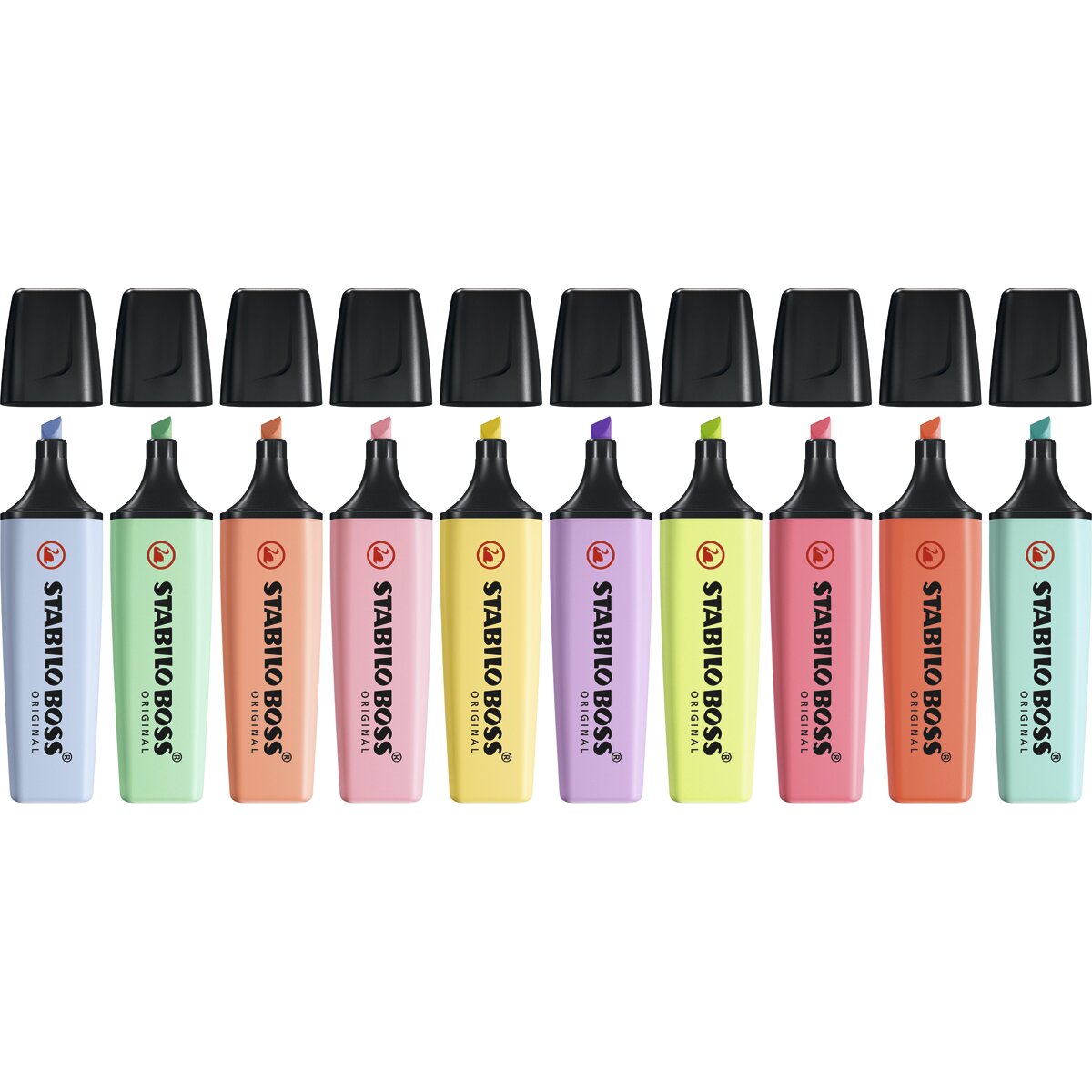 Estojo de 8 Marcadores BOSS ORIGINAL Pastel - Multicolor Multicolor-3