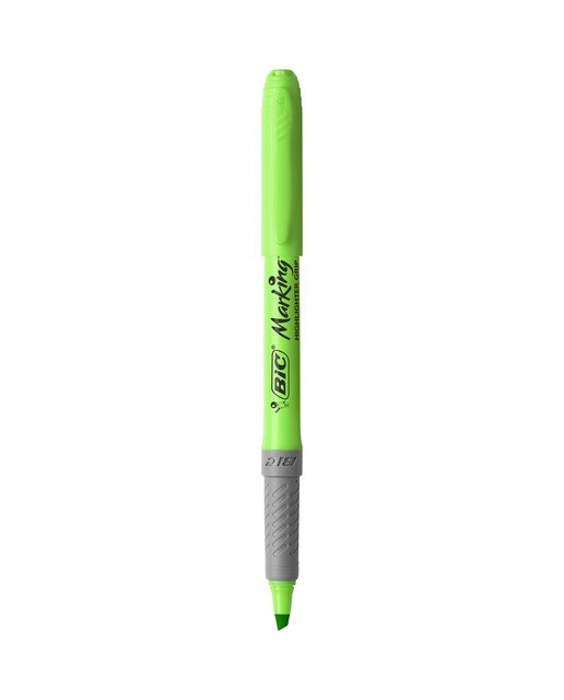 Marcador Fluerescente Highlighter Gip Verde 1