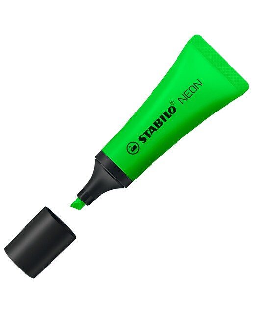 Marcador Fluorescente NEON - Verde Verde-2