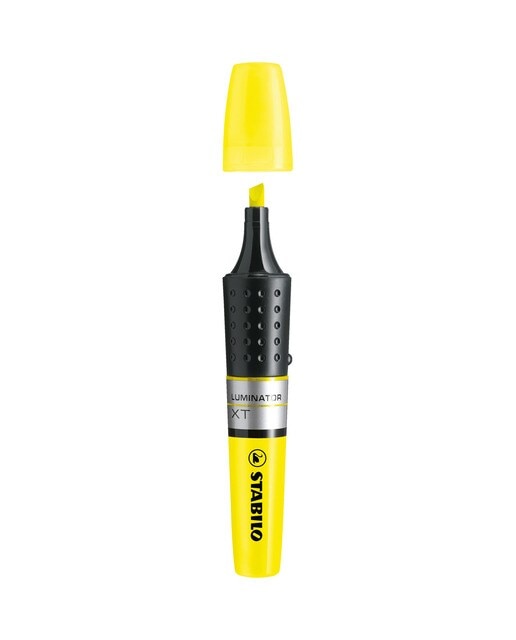 Marcador Fluorescente LUMINATOR - Amarelo Amarelo-2