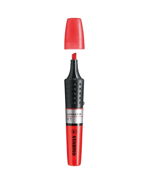 Marcador Fluorescente LUMINATOR - Vermelho Vermelho-2