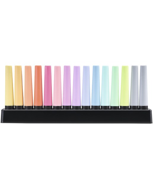 Conjunto de Secretária de 15 Marcadores BOSS ORIGINAL Pastel - Multicolor Multicolor-2