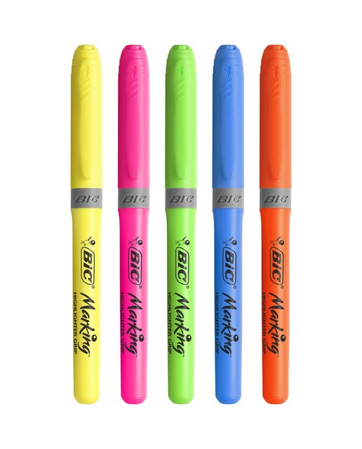 Pack de 6 Marcadores Highlighters Grip Multicolor-2