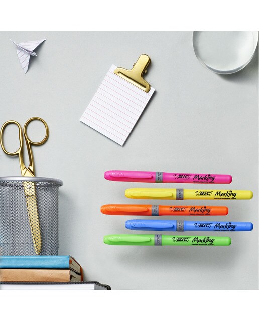 Pack de 6 Marcadores Highlighters Grip Multicolor-6