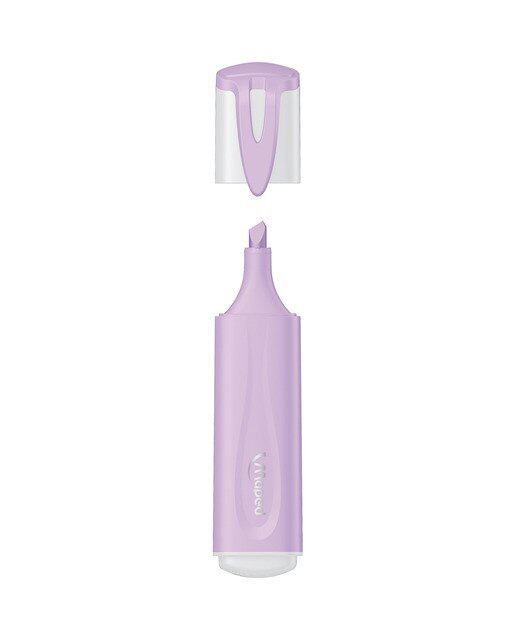 Marcador FLUO MAPED violeta pastel Azul-3
