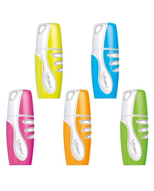 Subrayador Pocket Soft con surtido de colores MAPED Surtido-1