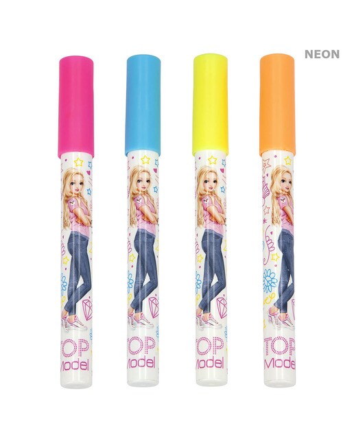 Conjunto de marcadores de néon TOPModel Depesche 5