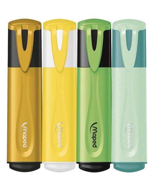Marcadores tema surtido bolsa de cartón x4 MAPED Multicolor-5