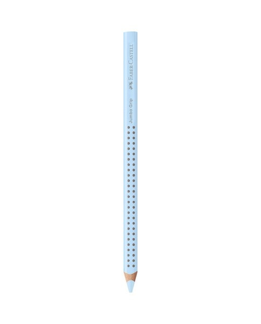 Marcador jumbo grip neón Faber-Castell azul pastel Azul-1