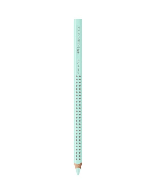 Marcador jumbo grip neón Faber-Castell verde menta pastel Verde menta-1