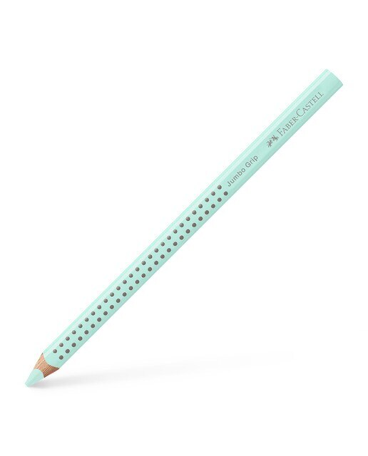Marcador jumbo grip neón Faber-Castell verde menta pastel Verde menta-2