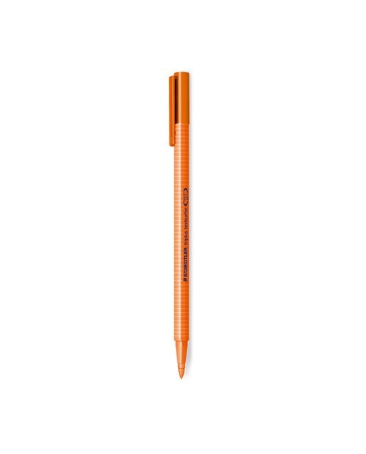 Marcador fluorescente Staedtler da mesma cor Laranja-1
