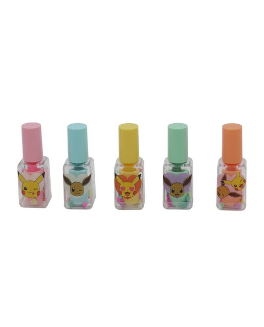 Set 5 marcadores texto fluor Pokémon Flowers CyP Brands bege malva multicolor Bege-2