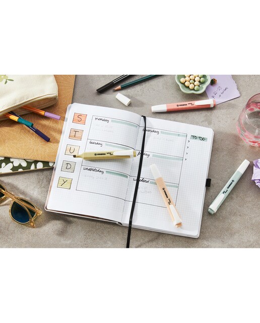 Set de escritorio de 18 marcadores swing cool Nature STABILO multicolor 7