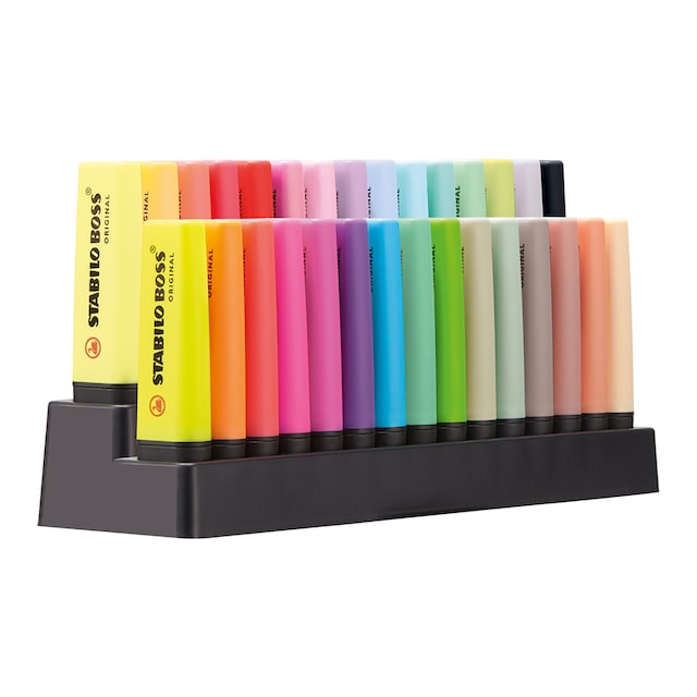 Imagen 0 de Set de escritorio de 30 marcadores BOSS ORIGINAL STABILO Multicolor