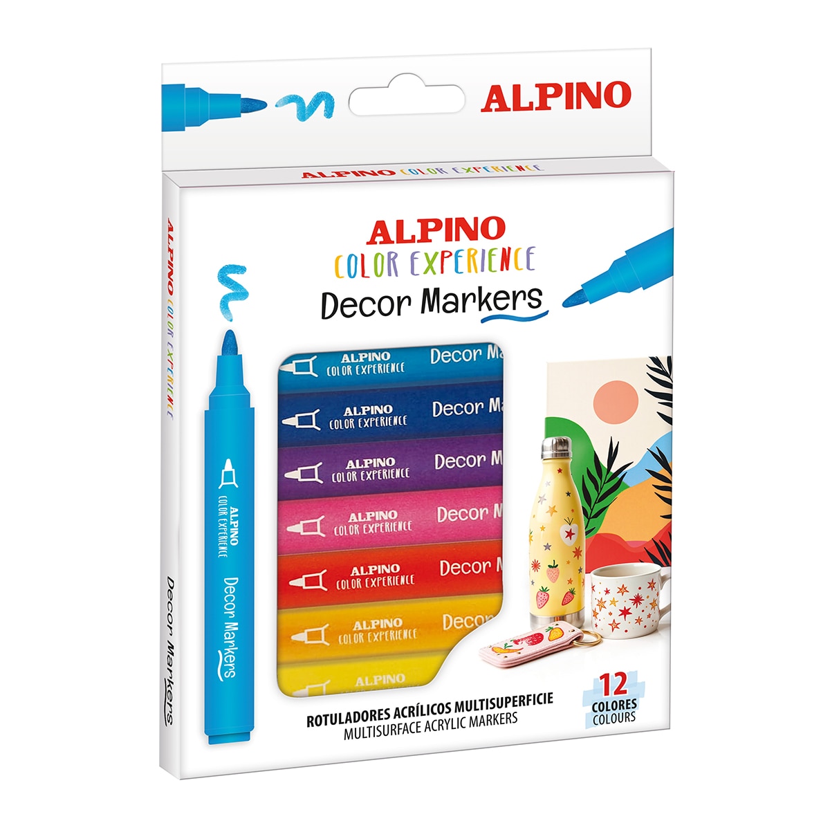 Imagem 0 de 12 Marcadores Decor Color Experience