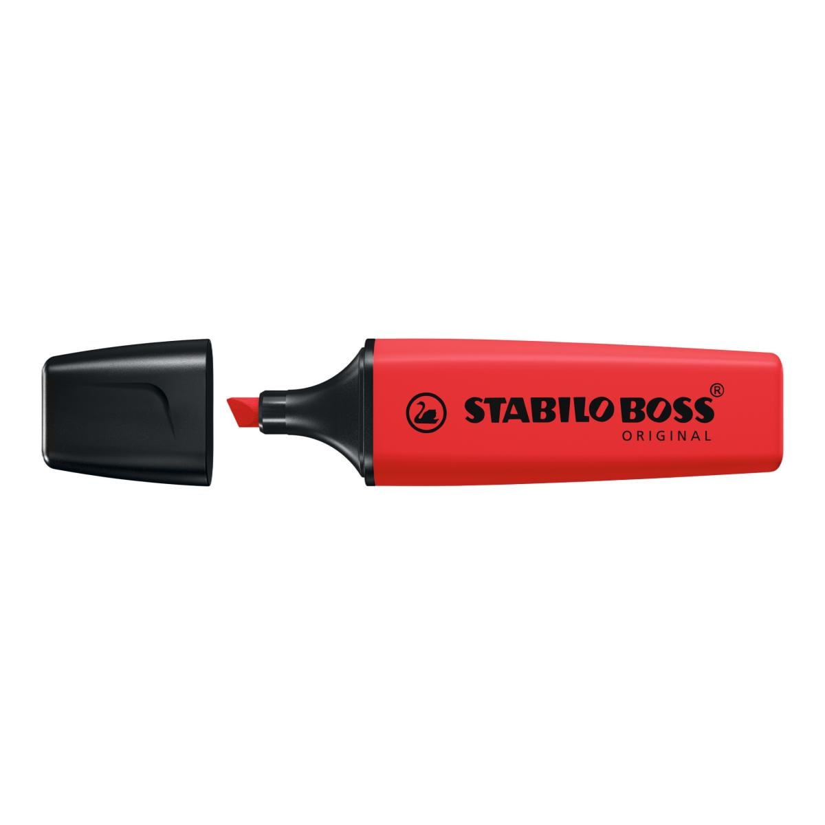 Marcador BOSS ORIGINAL ESTABILO Rojo real Rojo-2