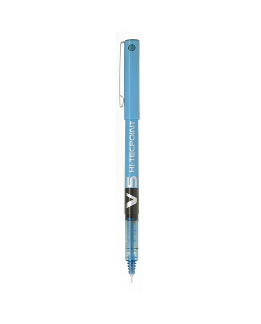 Rollerball Néon Tinta Líquida V 5 - Preto Azul-claro-1