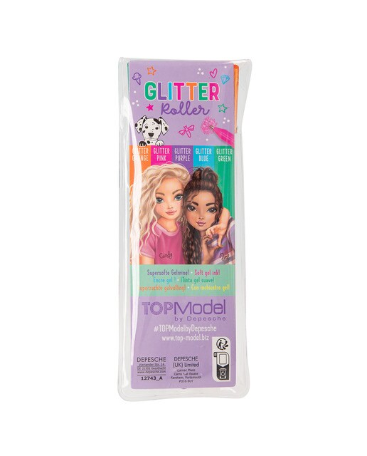 Caneta de gel com purpurina TOPModel 5