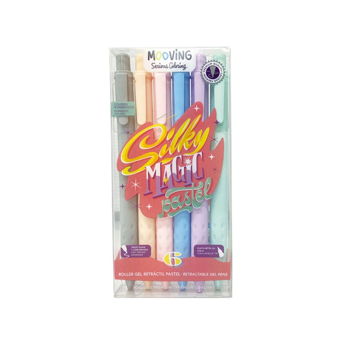 Imagen 0 de 6  rolller tinte gel retráctil en colores pastel MOOVING