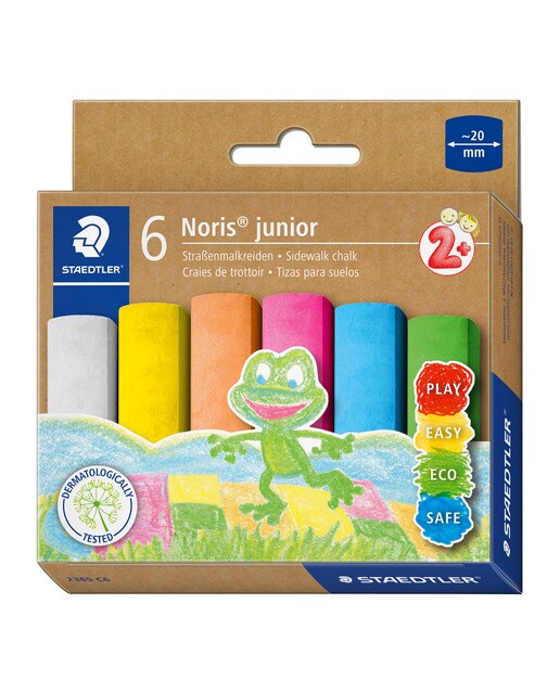 Imagem 0 de Gizes coloridos Staedtler noris junior