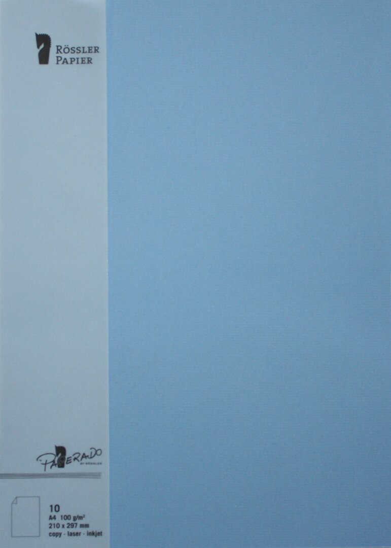 Imagen 0 de Folio A4 100 g/m² Rossler azul