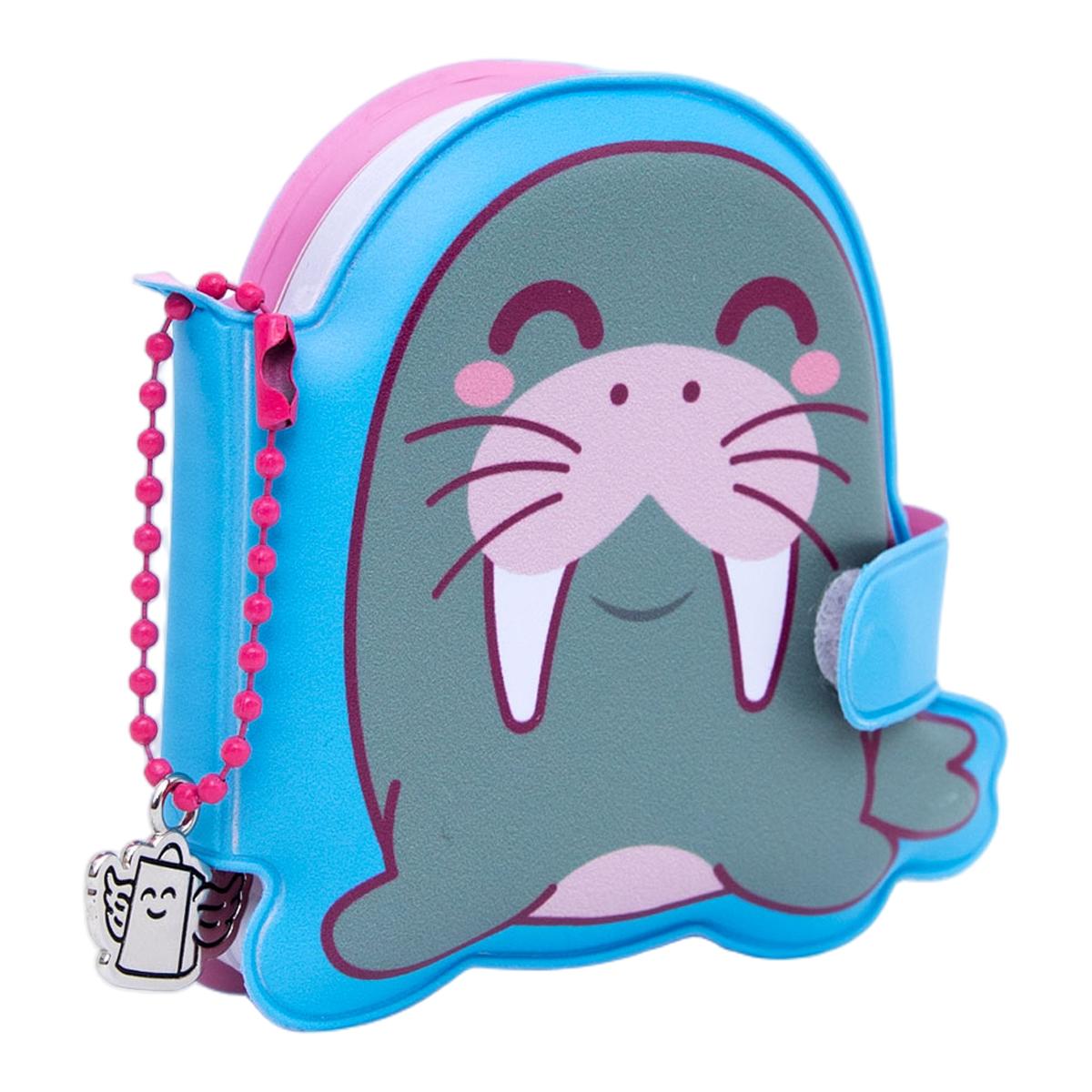Llavero con minilibreta squishy Mr Wonderful Morsa Multicolor-5