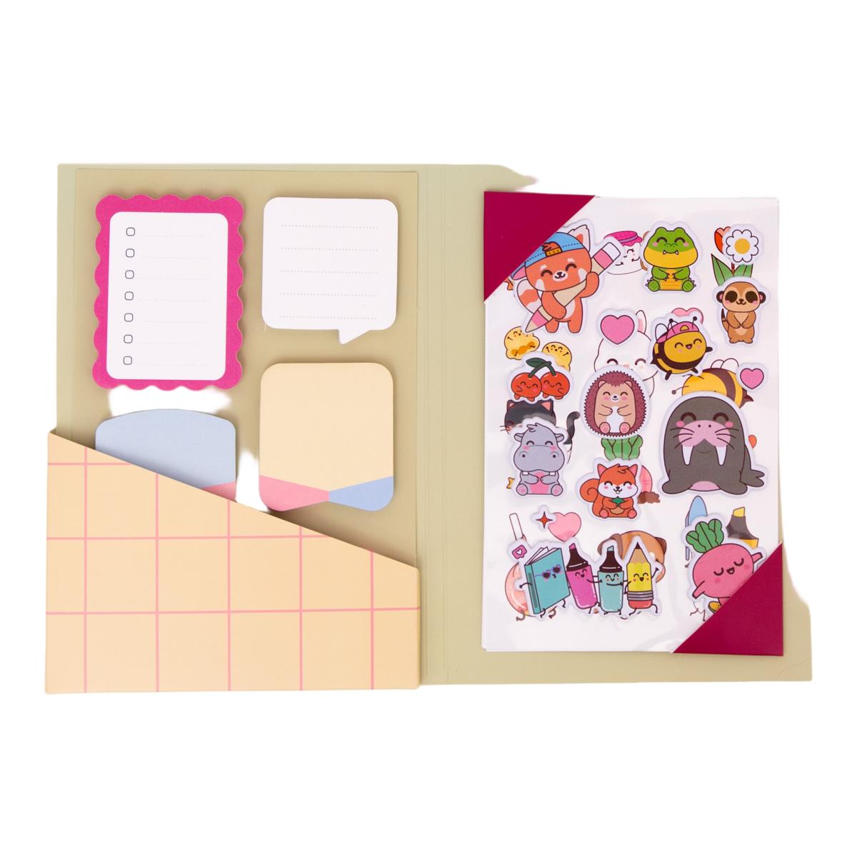 Pegatinas y notas adhesivas Mr Wonderful Let’s stick around together Multicolor-3