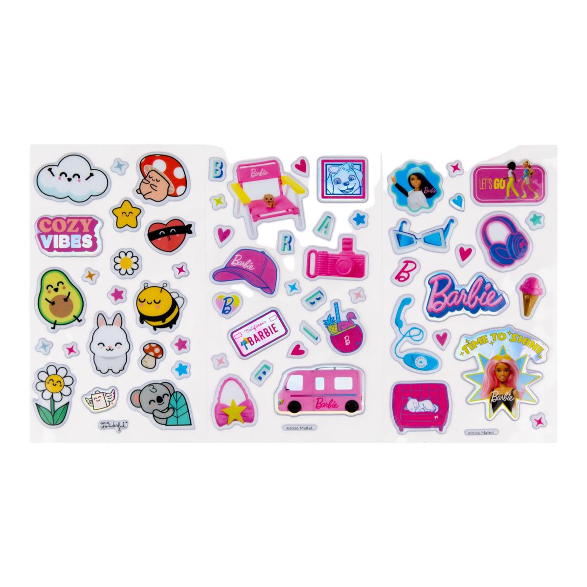 Pegatinas Mr Wonderful Barbie Multicolor-3
