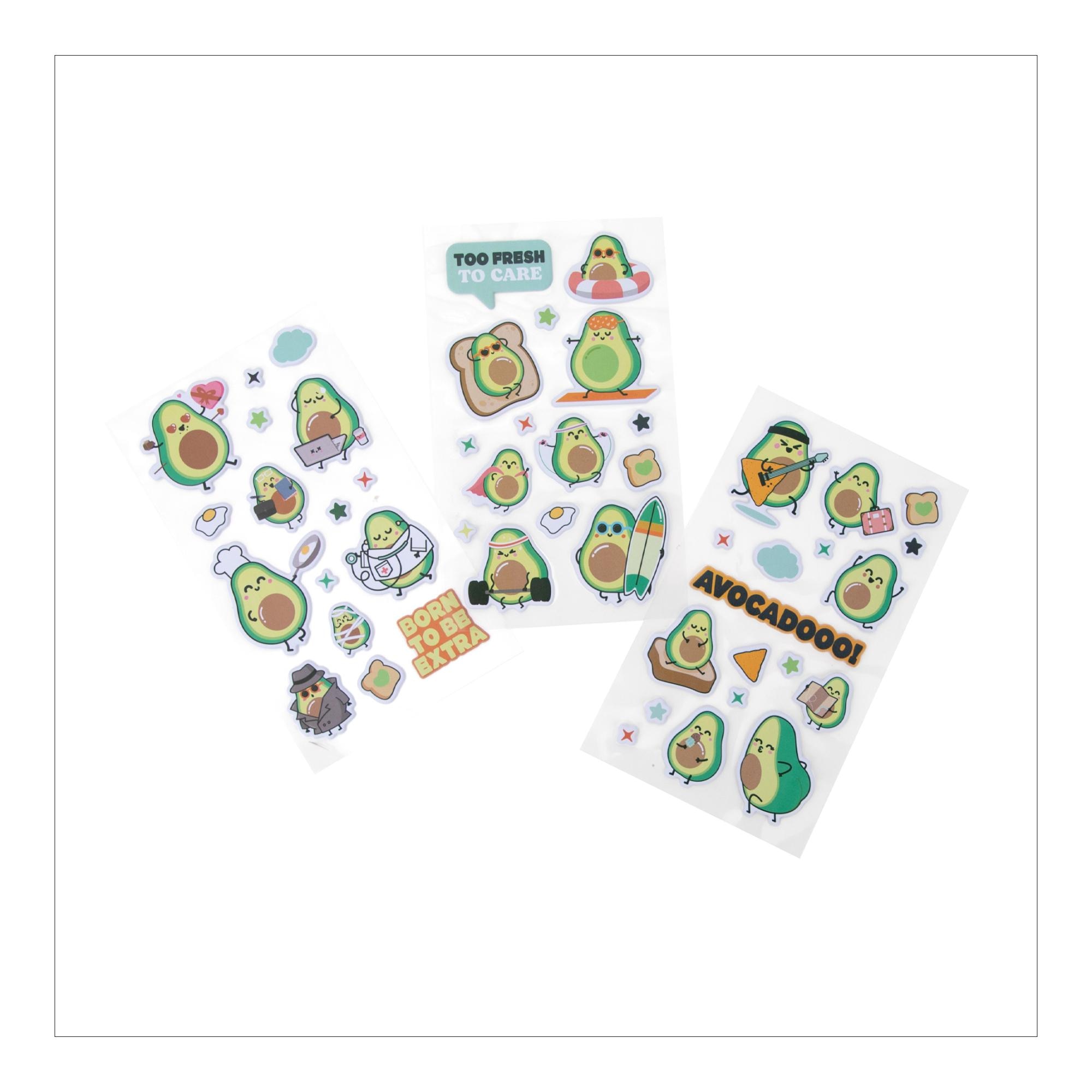 Pegatinas Mr.Wonderful Aguacate 4