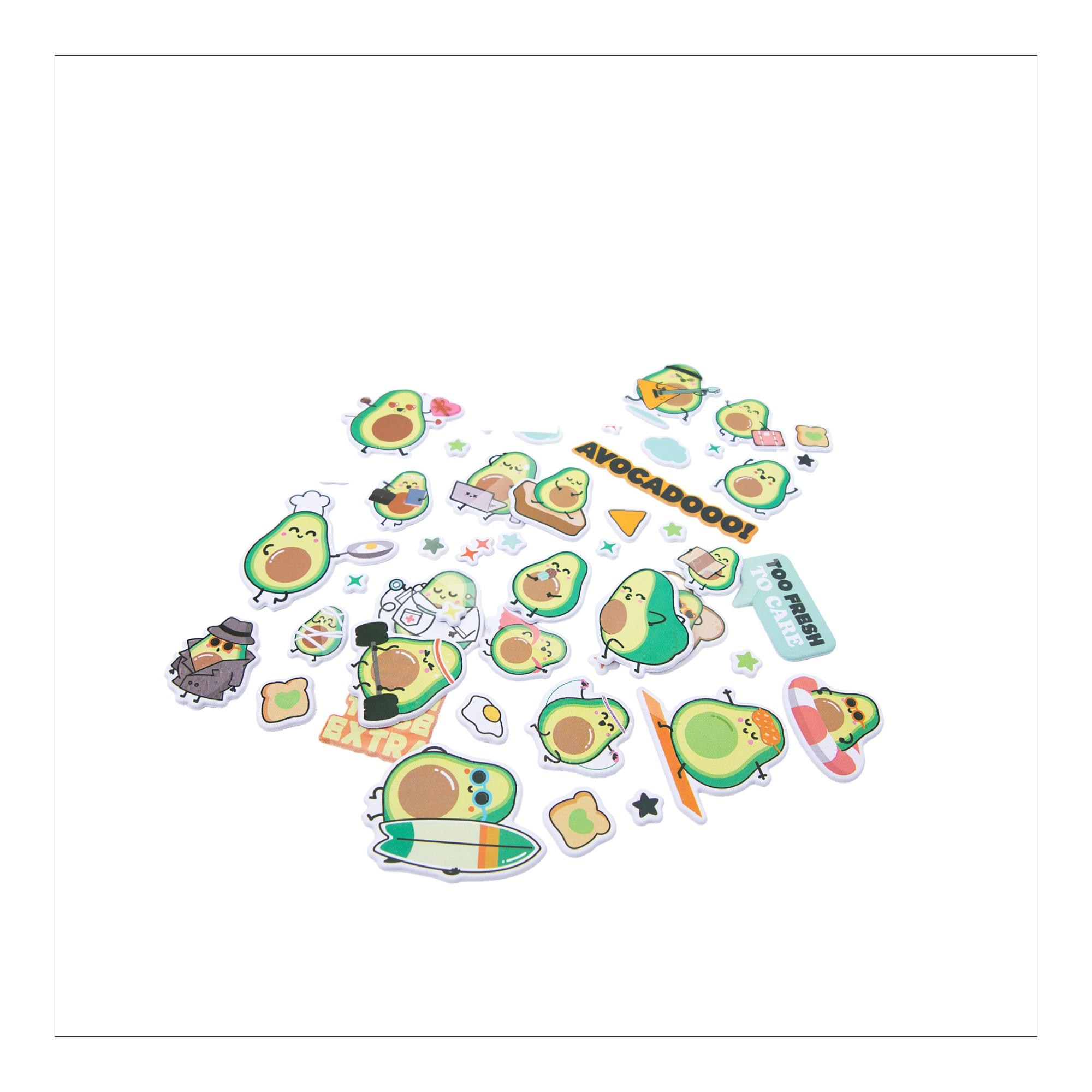 Pegatinas Mr.Wonderful Aguacate 5