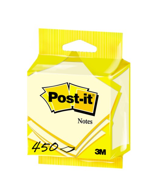 Bloco de Notas em Cubo Amarelo Canário Post-it 1