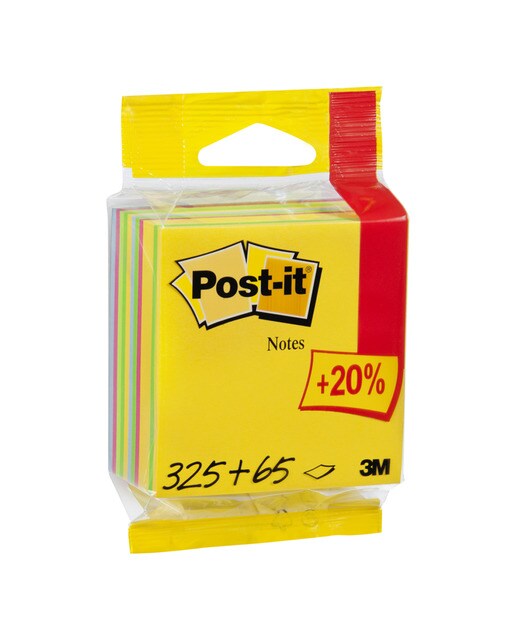Notas em Cubo Amarelo Ultra + 20% grátis Post-it 1