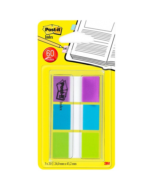 Marcadores Index Médios 1" Lisos Post-it 1