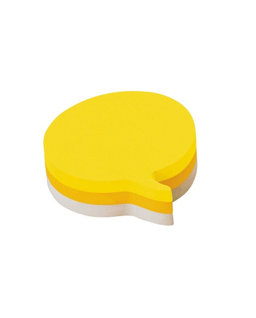 Imagem 0 de Notas Adesivas Reposicionáveis Sandes 70 mm x 70 mm - Amarelo