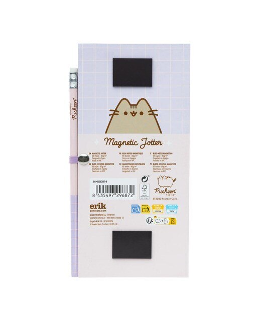 Notas magnéticas Pusheen Moments Erik lilás Lilás / Branco-2