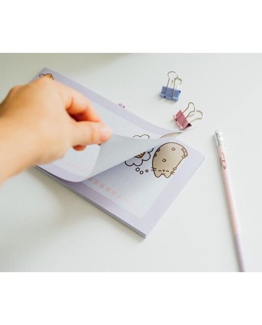 Notas magnéticas Pusheen Moments Erik lilás Lilás / Branco-6