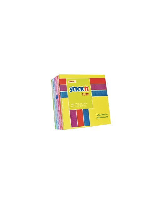 Imagem 0 de Cubo de Notas Adesivas 76x76mm- Multicolor