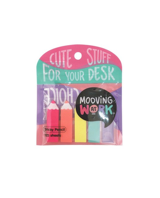 Post'it em forma de lápis  x125 Mooving Multicolor-1