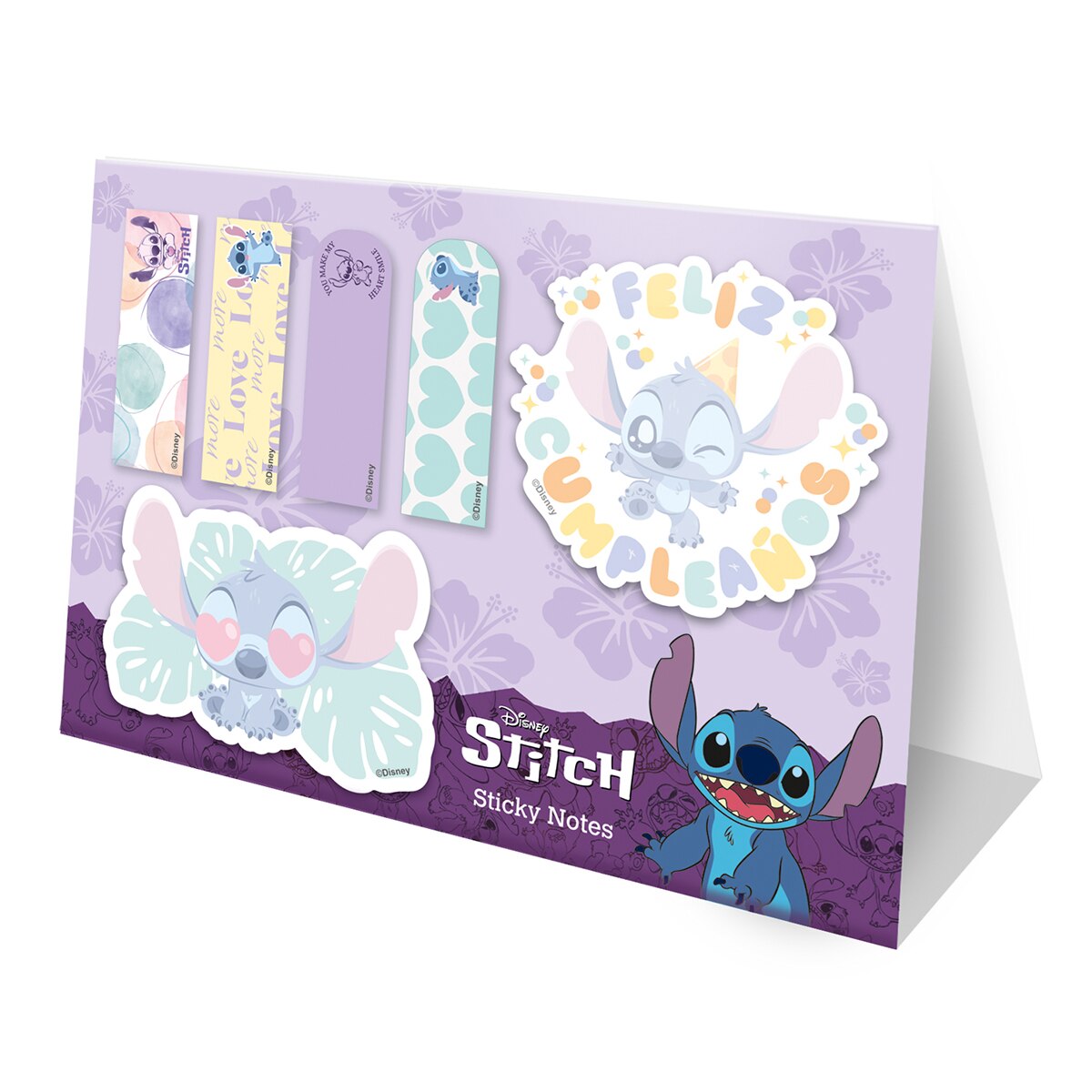 Notas adhesivas Stitch Coolpack Violeta 2