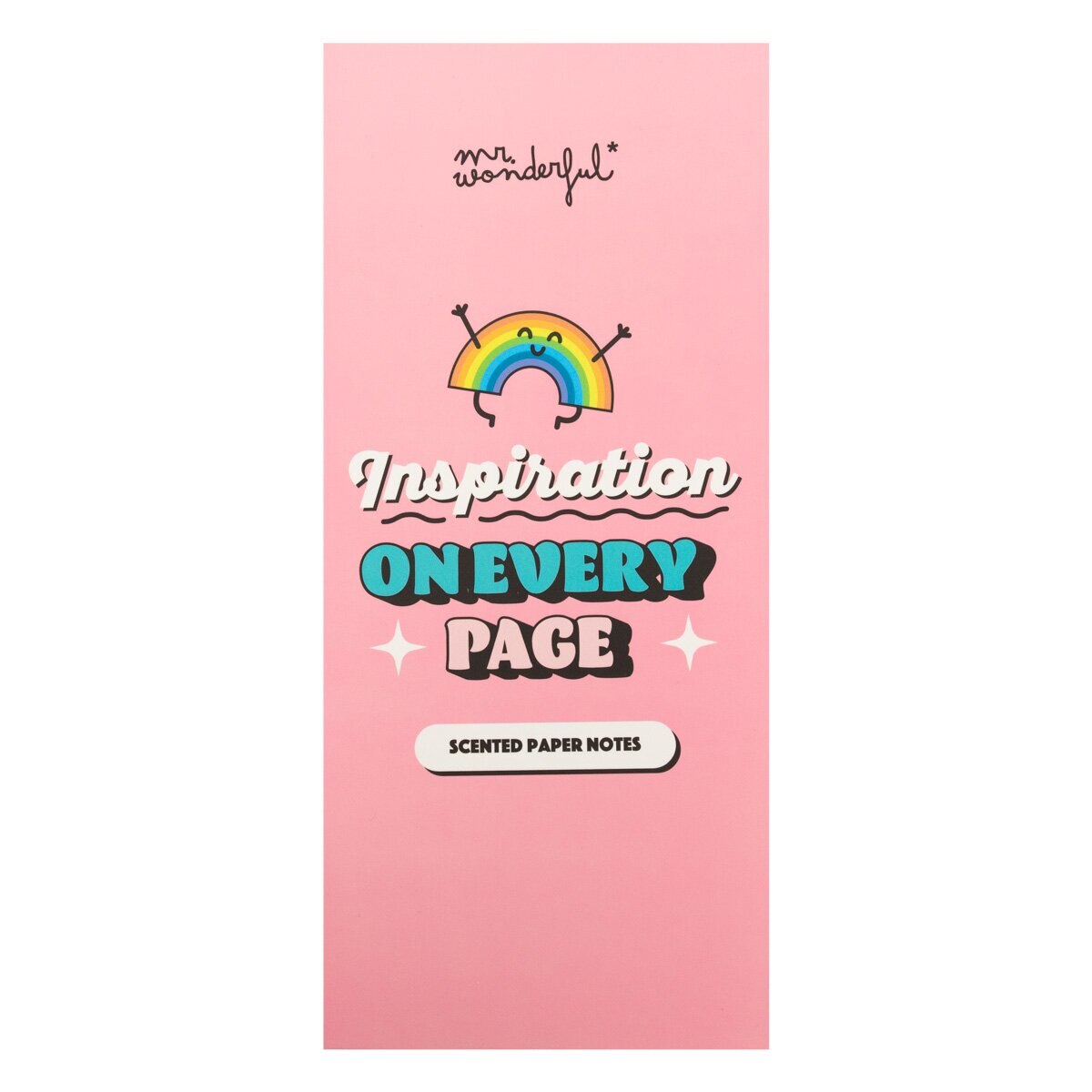 Blocos de notas Mr Wonderful: perfumados 1
