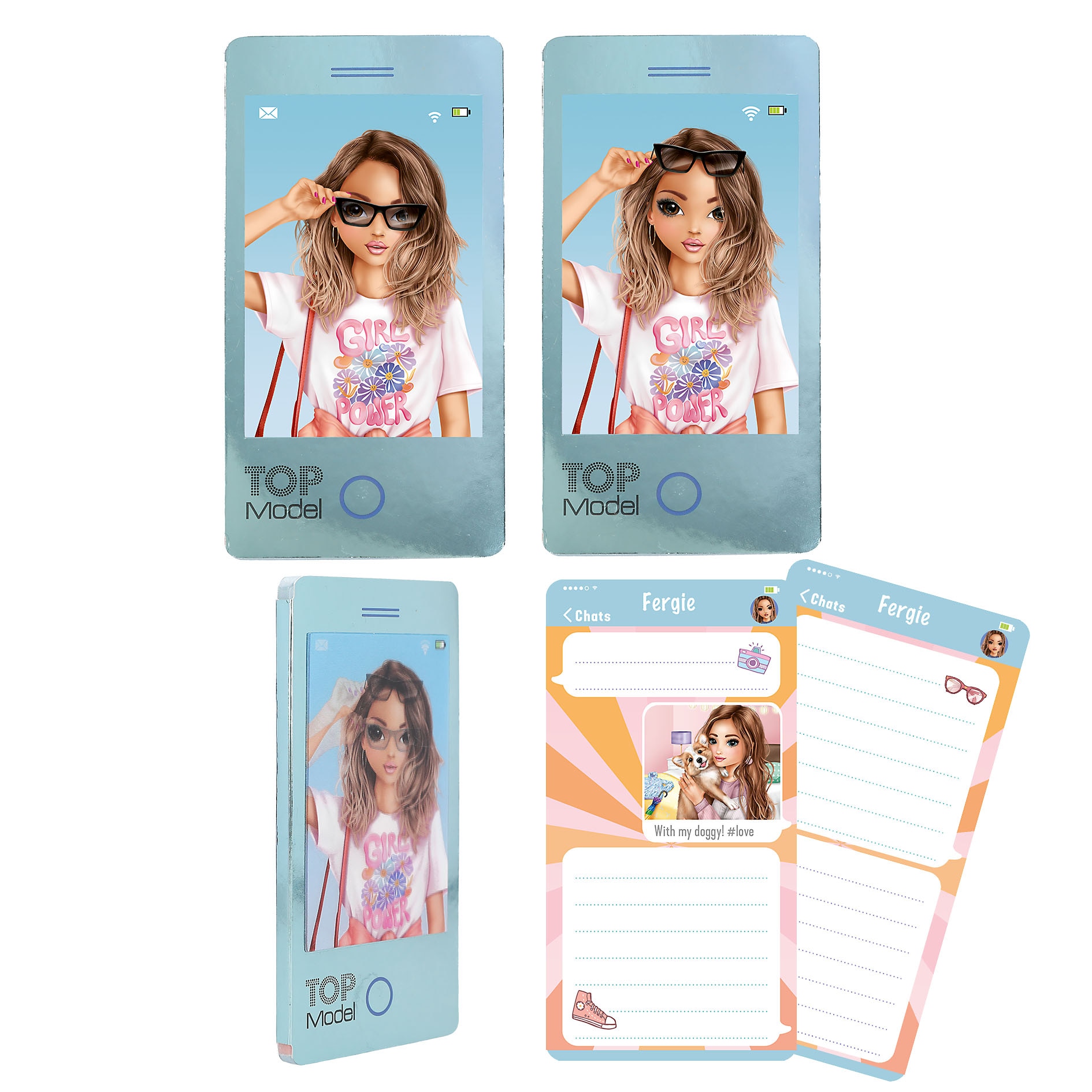 Blocs con forma de telemóvel TOPModel Sortido-4