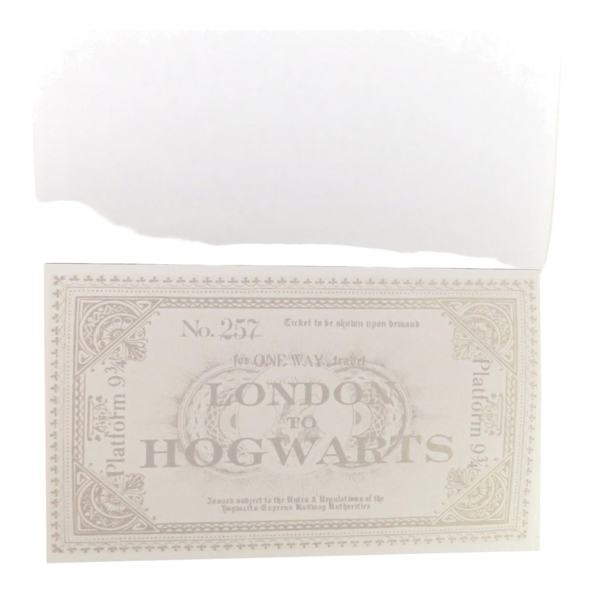 Bloco de Notas Bilhete Hogwarts Mundo Carta Harry Potter CyP Brands - Bege Multicolor Bege / Multicolor-4