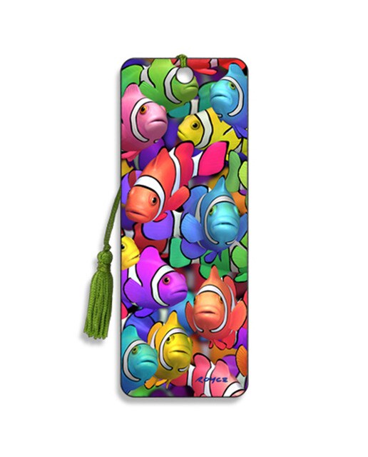 Marcador de páginas 3D Clown School Catwalk Multicolor-1