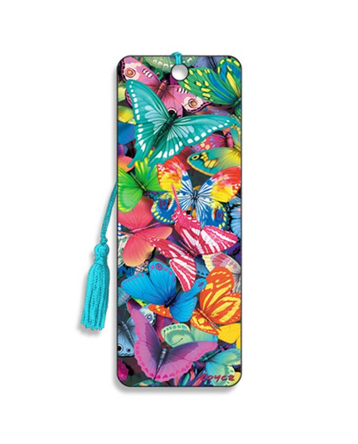 Marcador de páginas 3D Butterfly Magic Catwalk Multicolor-1
