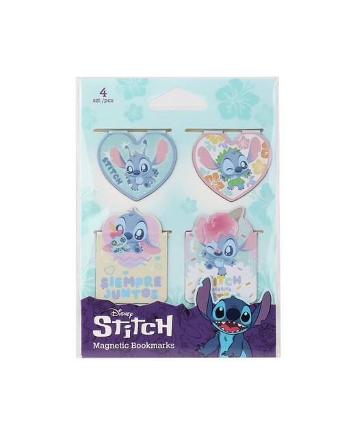 Marcapáginas magnéticos Siempre juntos Stitch Coolpack 1