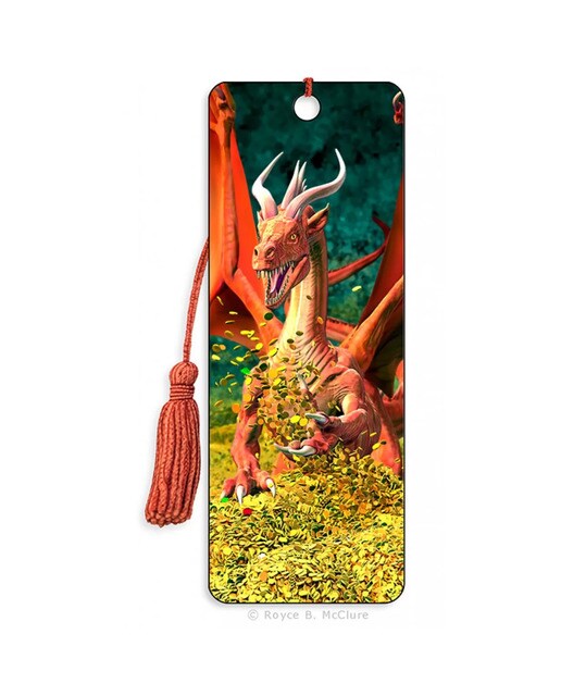 Marcador 3D com borla Treasury of Dragons Catwalk-669 Multicolor 1