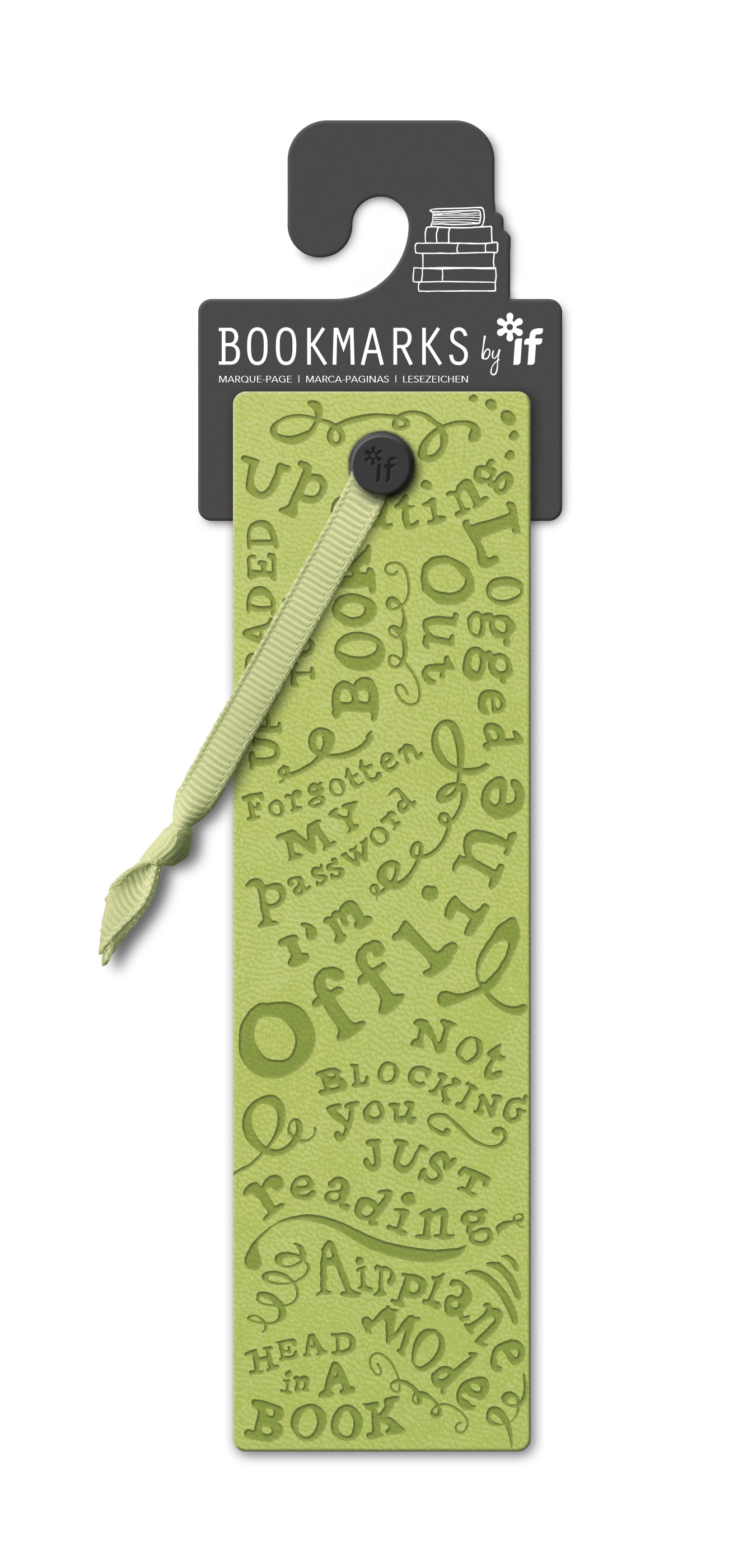 Imagem 0 de Marcador de livros tipografia literária Desconectado Catwalk-669 Multicolor