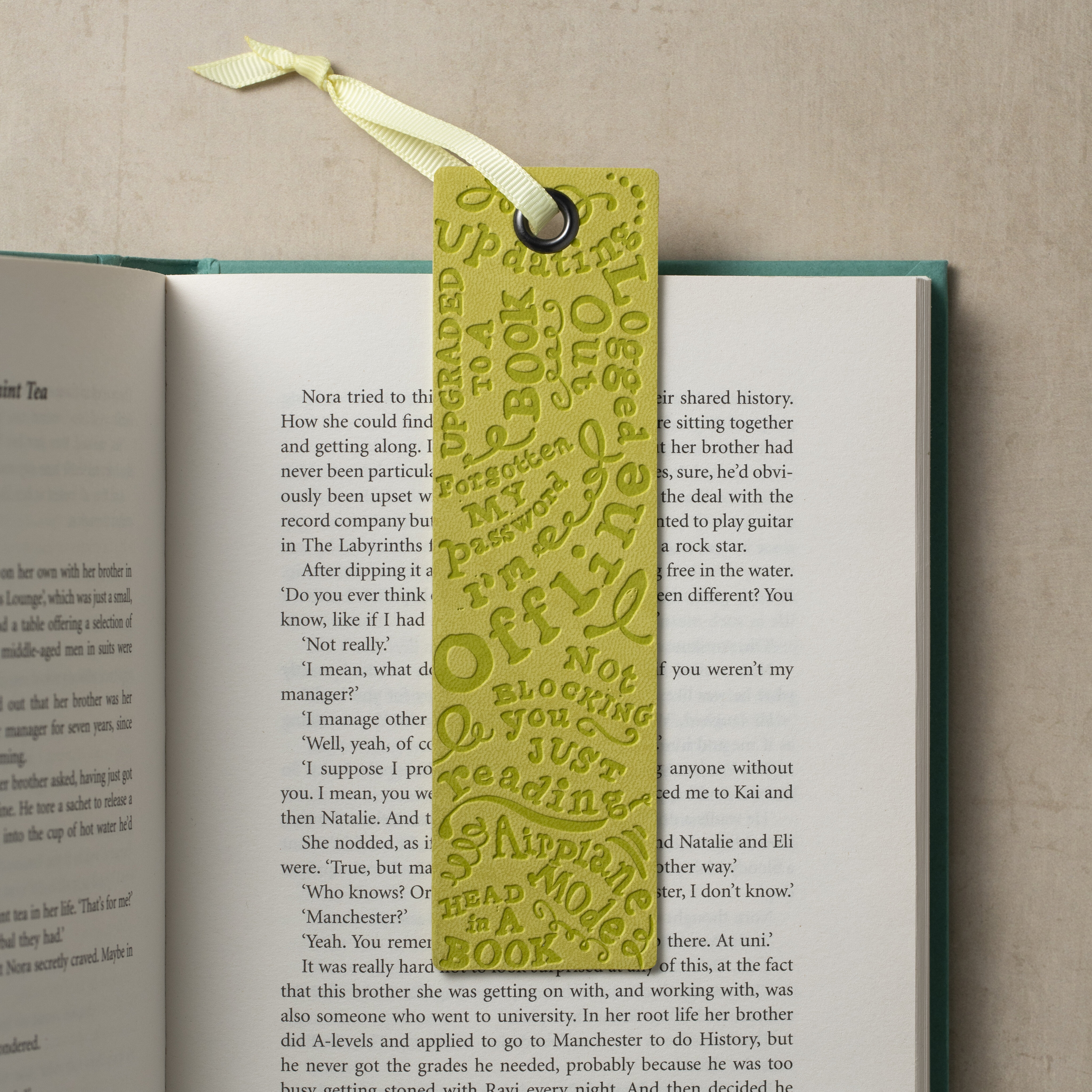 Marcador de livros tipografia literária Desconectado Catwalk-669 Multicolor Multicolor-4