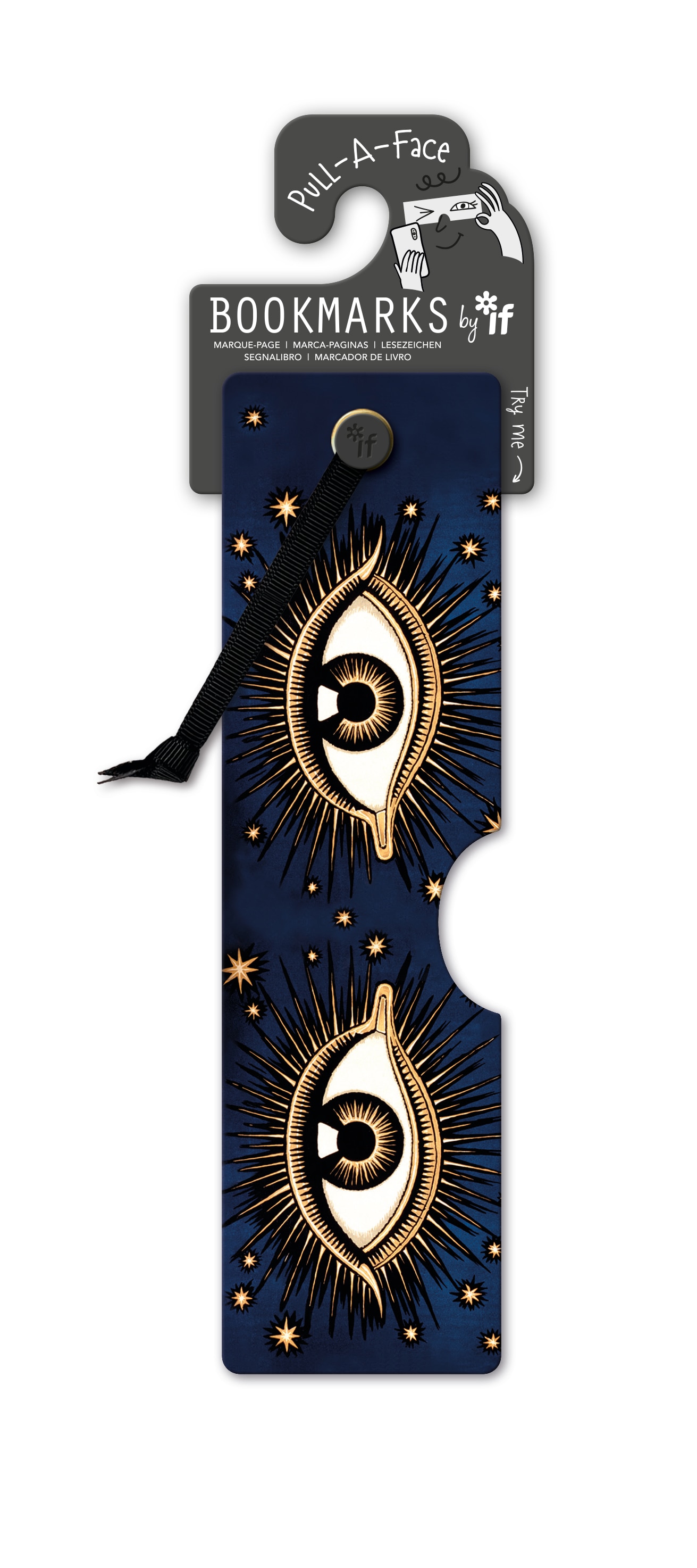 Imagem 0 de Marcador de livros Ponte Cara Estrelado Catwalk-669 Multicolor